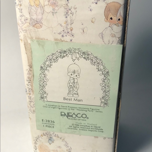 PRECIOUS MOMENT WEDDING BEST MAN FIGURINE - Picture 3 of 4